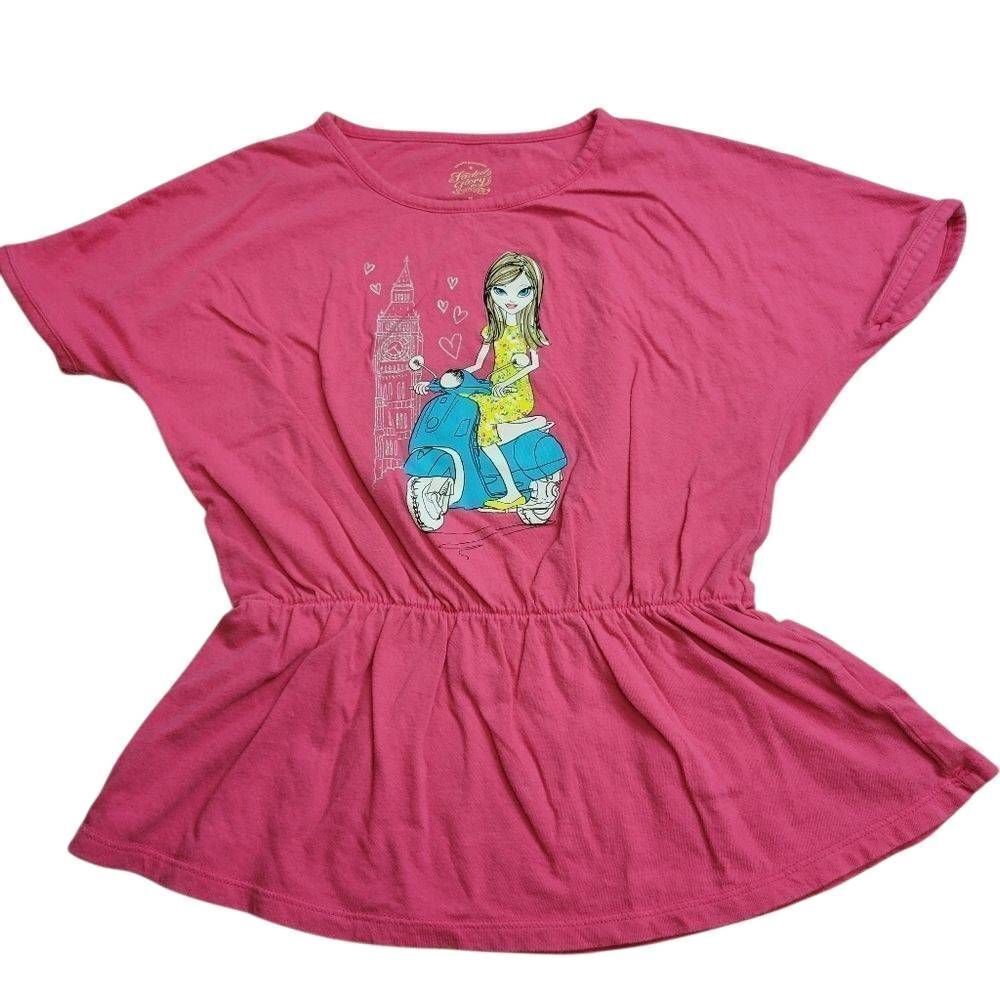 Faded Glory girl on scooter shirt 7